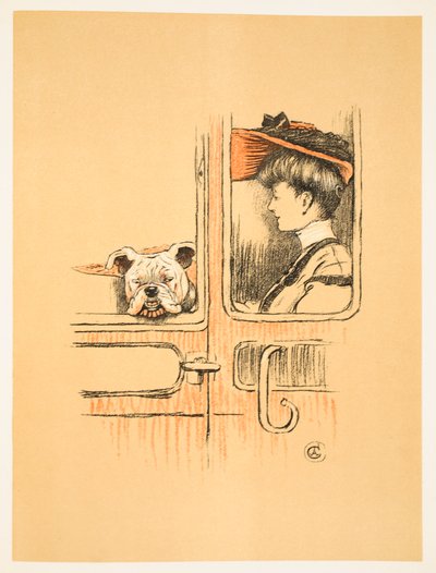 Travelling in First Class by Cecil Charles Windsor Aldin